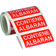 APLI ETIQUETA ENVIO CONTIENE ALBARAN ROLLO 200U 00295